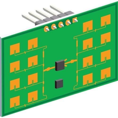 Special geomagnetic microwave radar sensor U-S-R-R196 for parking space detection