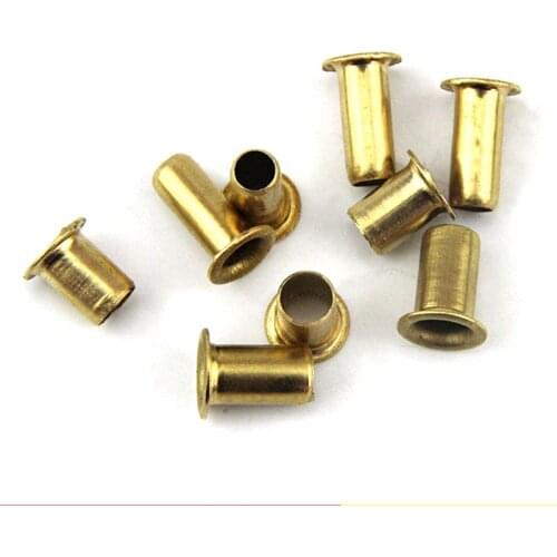 Tubular Rivets M0.9 M1.3 M1.5 M1.7 Mix Circuit Board PCB Nails Copper Hollow Nuts Kit 85DA