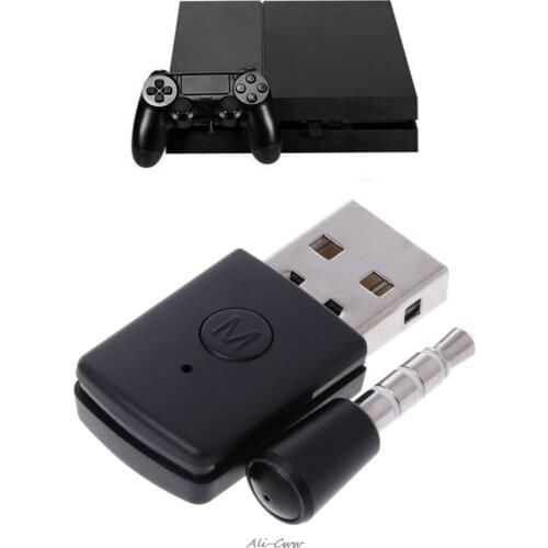 USB 2.0 Bluetooth 4.0+EDR Dongle Wireless Headphone MIC Adapter For PS4 Controller Console