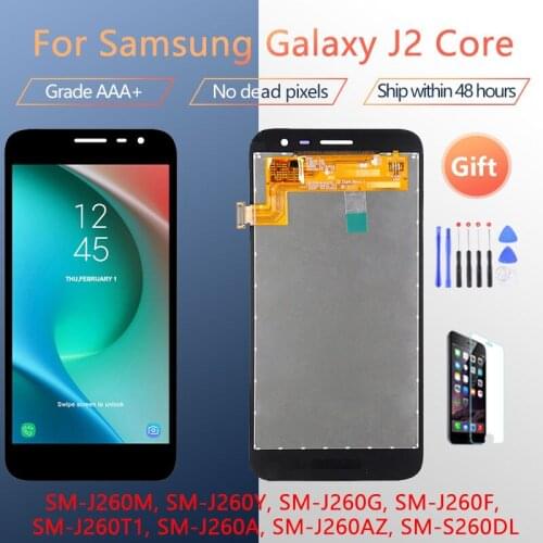 LCD for Samsung Galax J260 J2 Core 5.0" LCD display Touch Screen replacement for Samsung 2018 J260 SM-J260G J260M J260F