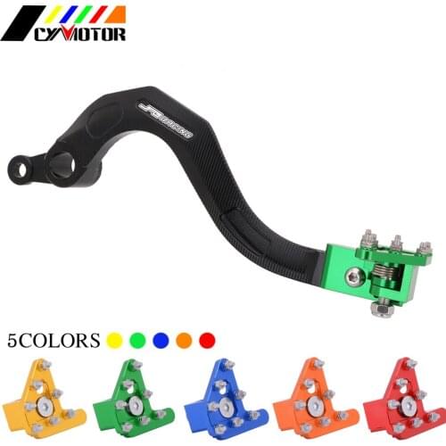 Aluminum rear Brake Pedal lever brake For Kawasaki KX250 2019 2020 KX250F 2006 2007 2008 2009 2010-2018 KX 250 250F