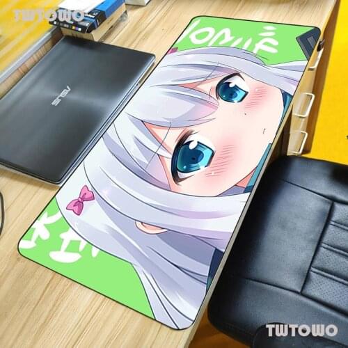 Anime Girl Large Gaming Mouse Pad PC Laptop Computer Mousepad Desk Keyboard Mat For LOL CSGO DOTA 2 Gamer Mousemat