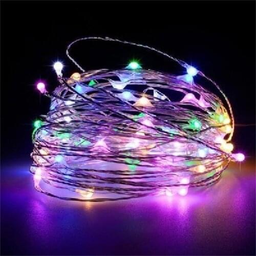 String Light Led Fairy lights Cooper Wire DIYGarland 1M2M5M10M USB Battery Powered Outdoor Christmas Holiday Wedding Party Decor
