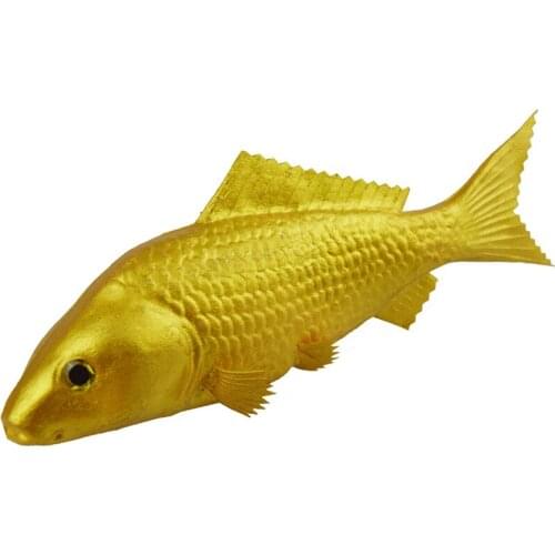 Gresorth 9.2 inch Fake Gold Carp Artificial Fish Decoration Toy Model Party Home Party Christmas Display