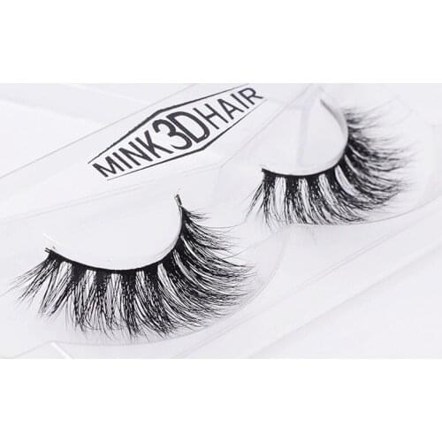 1 Pair Handmade 3D Mink False Eyelashes Crossing lashes Natural Crossing Style Makeup Tools
