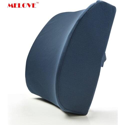 Memory Foam Seat Cushion Back Massager Pillow Back Massager Waist Cushion For Car Chair Home Office Relieve Pain
