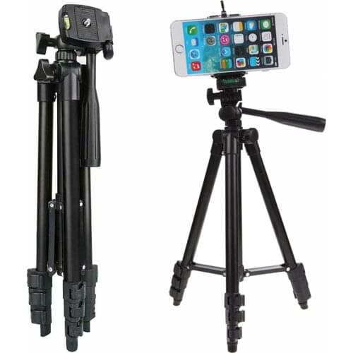 Portable Phone Tripod for iPhone Xiaomi HUAWEI Compact Video Camera Lightweight Travel Mobile Tripod Phone Stand Holder Tripode