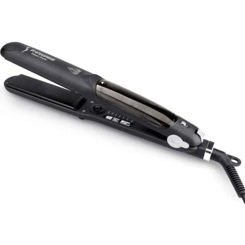 Professional Steam Hair Straightener Ceramic Vapor Hair Flat Iron Seam Hair Straightening Iron Curler Steamer Hair Styling Tool
