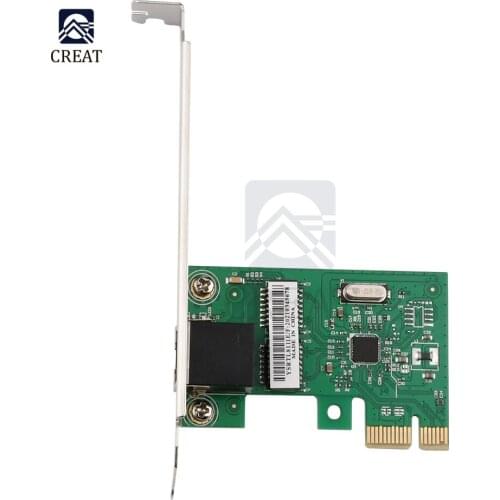 1000Mbps Gigabit Ethernet PCI Express PCI-E Network Card 10/100/1000M RJ-45 RJ45 LAN Adapter Converter Network Controller