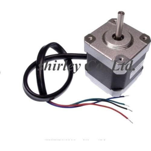 Nema 17 Stepper Motor 38mm Nema17 Motor 42BYGH 1.5A 4-lead (42byghw609 17HS4401) Motor 1m Cable for 3D Printer CNC Motor