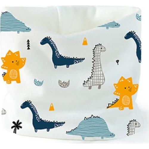 10 Colors Solid Color Girls Scarf Neck Warmer Scarf Kids Child Cotton Scarf Girls Pure color O ring Magic Scarf Children scarf