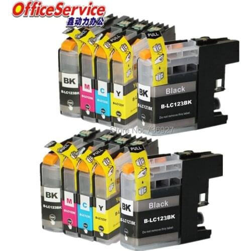 Compatible Ink Cartridge LC121 LC123 For Brother DCP-J552DW DCP-J752DW DCP-J132W MFC-J470DW MFC-J650DW Inkjet printer