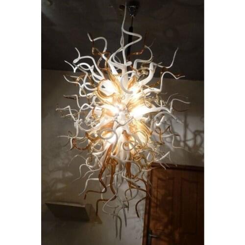 Contemporary Art Glass Lamps 100% Hand Blown Glass Chandeliers CE/UL Certificate Crystal Chandelliers LED Chandelier Lighting