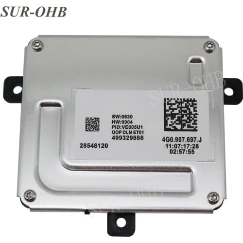 AUD I A7 4G DRL 4G0.907.697.J LED Headlight Ballast Module 4G0.907.397.J 28297183 Aventador 4G0907697J Daytime Running Light Car