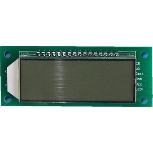 Taidacent 8 Code 6 Digits Segment LCD Screen Display for Energy Meter 3 Wire SPI White Backlight HT1621 LCD Module