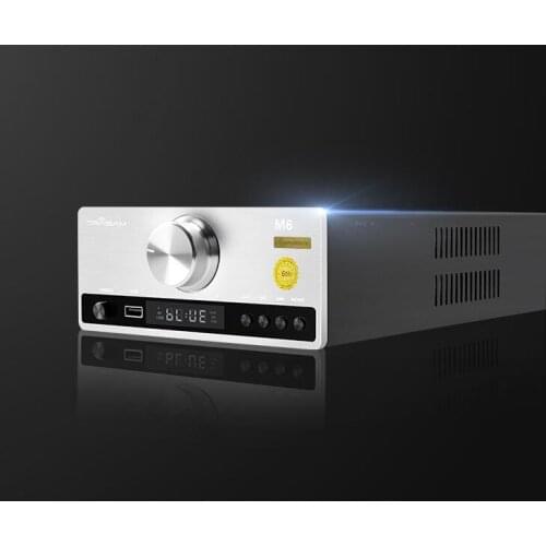 130W*2 Trasam M6 6th Anniversary Edition Power Amplifier Bluetooth 5.0 Digital High Power Amplifier U Disk Digital Broadcast