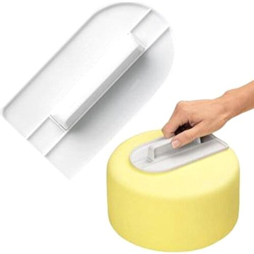 1PC Cake Surface Leveling Tools Batter Screeding Device with Sugar Flower Tools Fondant Cake Decoration Mold Baking