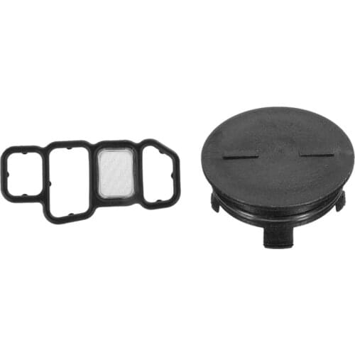 2PCS for Honda Civic Cylinder Head Rear Cam/Timing Plug with Solenoid Spool Valve Filter for Honda Civic VTEC 06-14