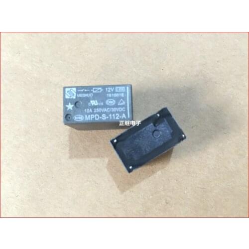5pcs/lot New and original US-based relay MPD-S-112-A 4PIN normally open 10A current
