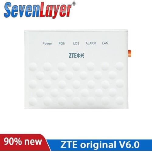 Free Shipping Second-hand F601 V6.0 GPON Terminal PPPOE ONT Optical Terminal 1GE Port same function as ONU version 6.0