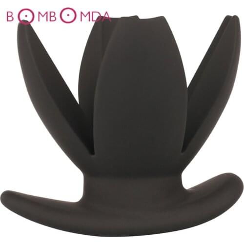 Adult Diary Silicone Anal Speculum Butt Plug Adult Sex Toys, Unisex Opening Hollow Anal Plug Auns Vaginal Dilator Sex Products