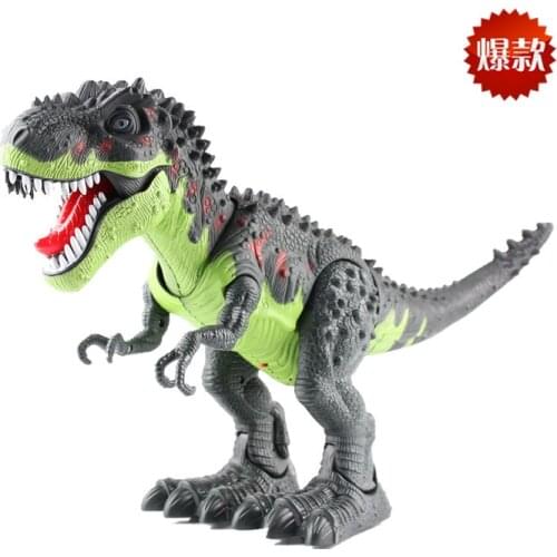 New Electric dinosaur large size Walking dinosaur robot toy can walk, make sound with light Tyrannosaurus Rex toys gift for kids