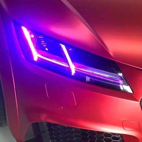 Icedriver for AUDI TT TTS DRL RGB multicolor LED boards 2015-2019 daytime running lights Red Blue Demon Eye lighting bulbs