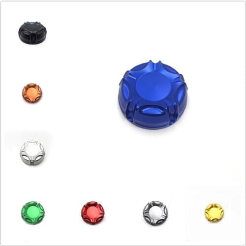 38mm Clutch Brake Reservoir Cap Front Rear For Suzuki GSXR 600 750 1000 SV TL KTM Blu Aftermarket Free Shipping Motorcycle Parts