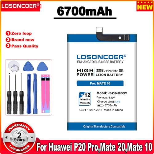 Аккумуляторы для телефонов Huawei P20 Pro LOSONCOER China At AliExpress