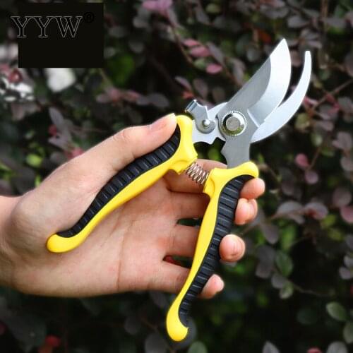 Manganese Steel Pruning Shears Garden Scissors Grafting Tool Fruit Tree Pruning Shears Bonsai Pruners Shears Gardening Tools