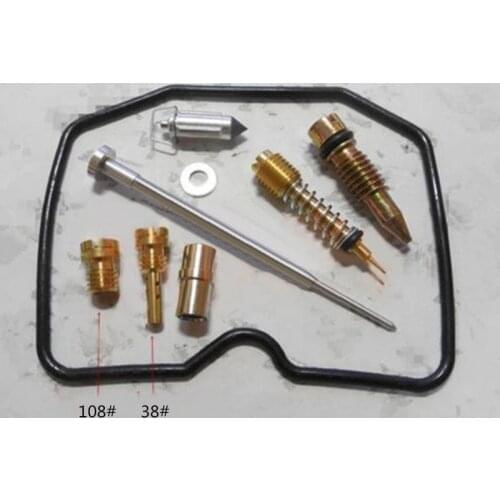 Carburetor Repair Kit For KAWASAKI ZZR250 EX250H Motorcycle Repair Tools Brush Cutter Gasket Spark Plug