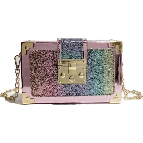 INS HOT PU Famous Brand Designer Flap Womens Shoulder Bag Fashion Box Bags Womens Crossbody Bag Ladies Shoulder Messenger Bags