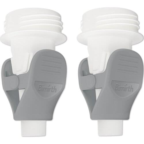 Electric Breast Pump Accessory Bimirth Breastmilk Storage Bag Adapter Replacement For Wide-Neck Breast Pump