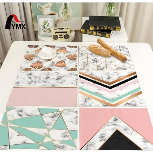 FYMX Irregular Texture Napkins Rhombus Wavy Rectangle Napkin Wedding Banquet Table Non-slip