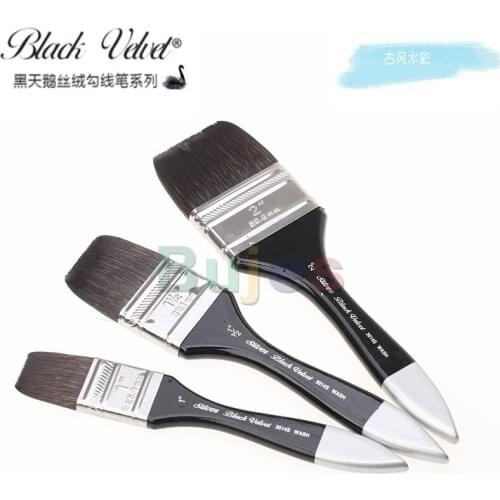 Silver Brush 3014S Wide Wash Blender Brush for Watercolor,For Student ,Paint Brush,Easy To Clean, Wear-resisting