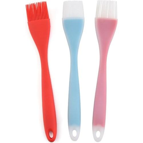 Cake Baking Brush Home DIY Silicone Tools Eco-friendly Bread BBQ Oil Cream Cooking Basting Brush Silicon Kitchen Barbecue Brush