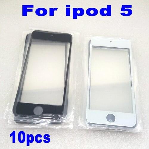 10pcs/lot NEW Replacement LCD Front Touch Screen Glass For iPod Touch 5th 6 Gen Outer Lens For ipod touch 5 6 lcd repair part