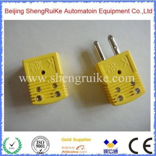 Male And Female Standard K thermocouple Connector