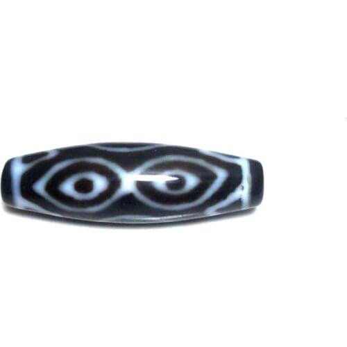 Tibet agate 6 eye DZI 12*38mm men&women jewelry Necklace Pendant Bracelet DIY Free Shipping