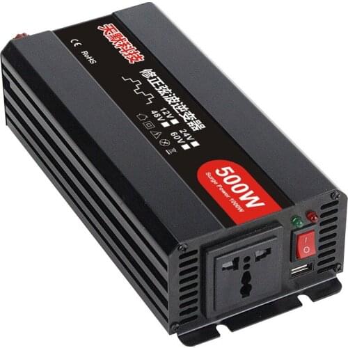 TM-500A 500W Inverter DC 12v/24v To AC 110V/220V Power Converter Convertidor Car Inverter Automatic Adapter