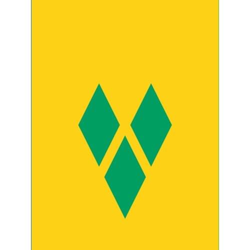 PODIUM 90x150 Saint Vincent And The Grenadines Flag Trinidad And Tobago Flag