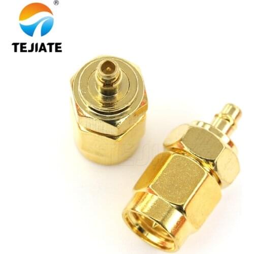 1PCS RF Coaxial Adapter SMA To MMCX JJ JK KJ KK Male/Female Header Connector