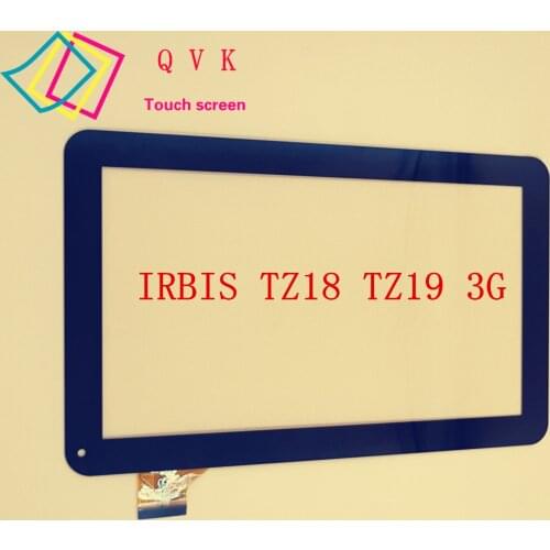 Black For IRBIS TZ18 TZ19 3G 10.1inch tablet pc capacitive touch screen panel digitizer glass