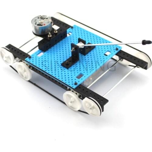 DIY Tank Handmade Toys Physical Gizmo Building Blocks Kits Solar Energy Assembled Toy Teaching Tool