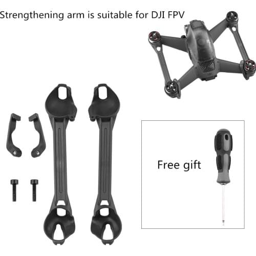 For DJI FPV Drone Arm Bracers Easy to assemble and disassemble effectively enhance drone arm strength brank new In stock