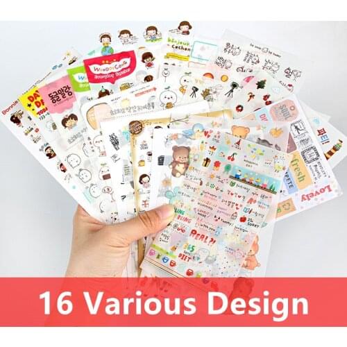 Little Red Riding Hood Decorative Sticker Album Diary Notebook Craft DIY Decor Stick Label Stationery Sticker