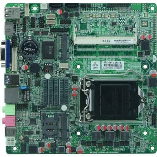 Haswell H81 - LGA1150 support i3/i5/i7 Processors Haswell all in one Motherboards