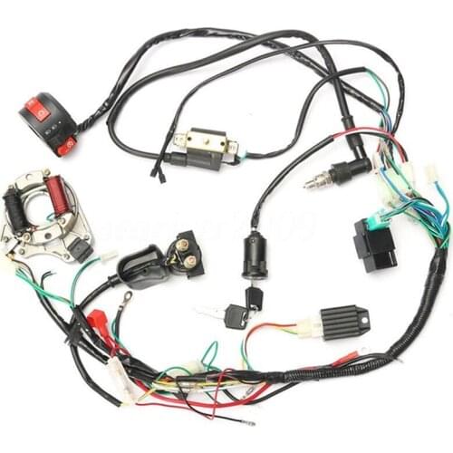 Harness Assembly Wiring Set for ATV Electric Start 2.50 70 90 110CC CDI Wire