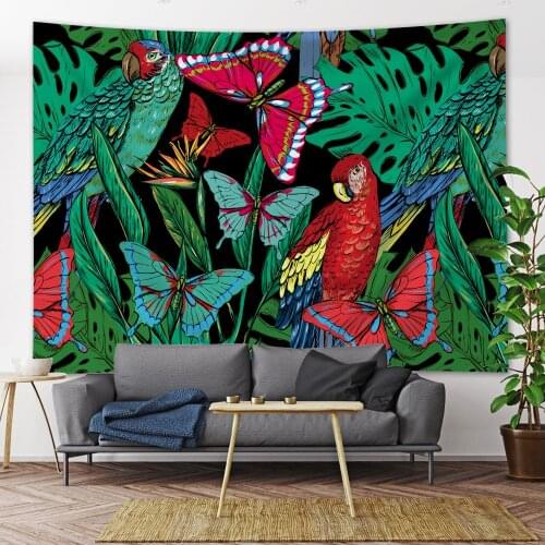 3D animal tapestry bedroom wall decoration tapestry Bohemian decoration Hippie home decoration mattress