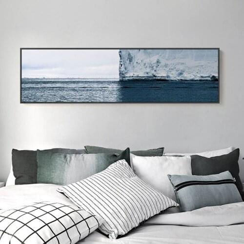 Modern Nordic style porch Living Room sunrise Seascape Beach scenery Decorative Pictures Canvas Wall Art Posters Paintings